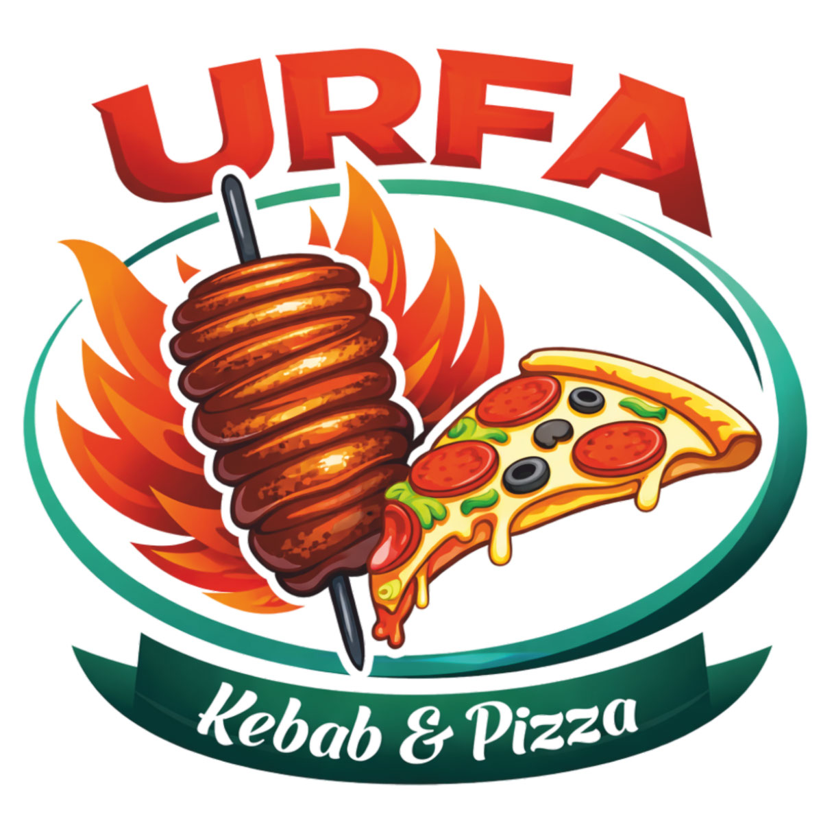 Urfa Kebab Pizza